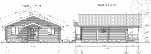 Дом из бруса(200х150)-проект №924